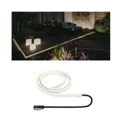 Paulmann Plug & Shine LED Strips 2 meter 12W 3000 Kelvin IP68 Hvit