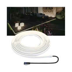New Paulmann Plug & Shine LED Strips 10 meter 46W 3000 Kelvin IP68 Hvit