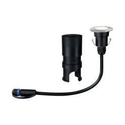 New Paulmann Plug & Shine Mini innfelt bakkespott 2,5W 3000 Kelvin IP67 Sølv
