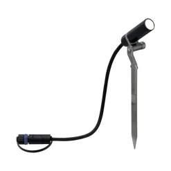 Discount Paulmann Plug & Shine Platini spot med spyd 2W 3000 Kelvin IP65 Antrasitt