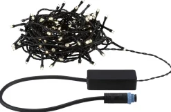 Clearance Paulmann Plug & Shine Yuna lyslenke 3000 Kelvin 12,4 meter IP44 2,5 Watt Svart