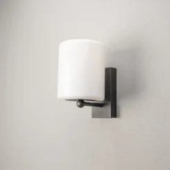 Discount Konstsmide Portici vegglampe utendørs IP44 Svart