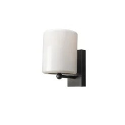 Discount Konstsmide Portici vegglampe utendørs IP44 Svart