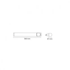Best Sg Armaturen As Prelude baderomslampe m/stikk 16W LED 2700K
