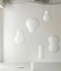 Clearance Normann Copenhagen Puff pendel, bulb Hvit