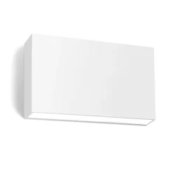 Sale NorDesign Rapido K1 vegglampe utendørs ned IP65 7W LED 3000K Dimbar - Hvit