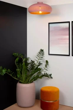 Outlet Lucide Rayco taklampe 45 cm - Rosa