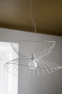 Clearance Globen Lighting Ray takpendel 70 cm - Hvit