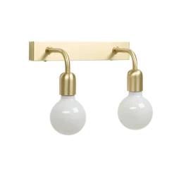 Belid Regal dobbel vegglampe IP44 E27 Svart