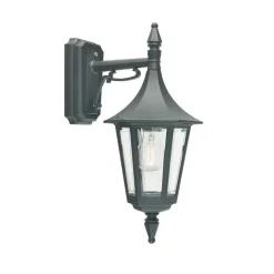 Discount Norlys Rimini vegglampe utendørs ned IP54 Svart