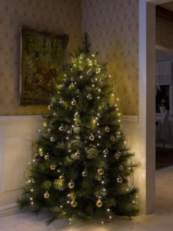 Hot Konstsmide Ring slynge for juletre 5x40 LED 240 cm - Amber