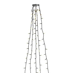 Clearance Konstsmide Ring slynge for juletre 5x50 LED 300 cm - Amber