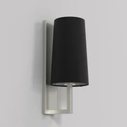 Discount Astro Lighting Riva 350 vegglampe IP44 med skjerm Krom / Hvit