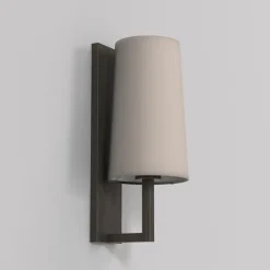 Hot Astro Lighting Riva 350 vegglampe med stoffskjerm