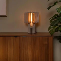 Lucide Rollo bordlampe Taupe
