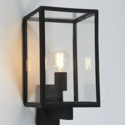 Best Eglo Roma vegglampe m/arm, stor Svart