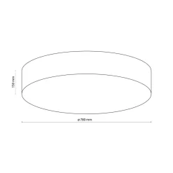 Hot TK Lighting Rondo taklampe 78 cm