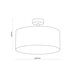 Outlet TK Lighting Rondo taklampe 40 cm