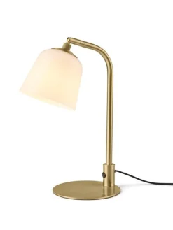 Discount Halo Designs Room 49 bordlampe 40 cm - Opal/Antikk messing Messing / Opal