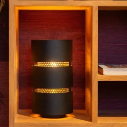 Lucide Rosas bordlampe Svart