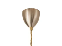 Sale EBB & FLOW Rowan takpendel 22 cm Golden Smoke/gull Gull / Røyk