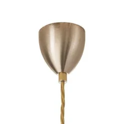 Outlet EBB & FLOW Rowan takpendel 15,5 cm Golden Smoke/gull Gull / Røyk