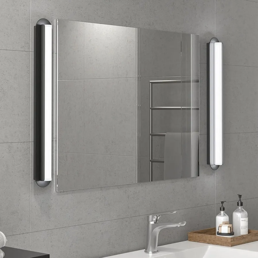 Belid Royale vegglampe for baderom 80 cm 10W 3000 Kelvin - Dimbar Svart