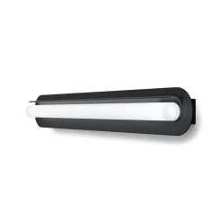 Belid Royale vegglampe for baderom 80 cm 10W 3000 Kelvin - Dimbar Svart