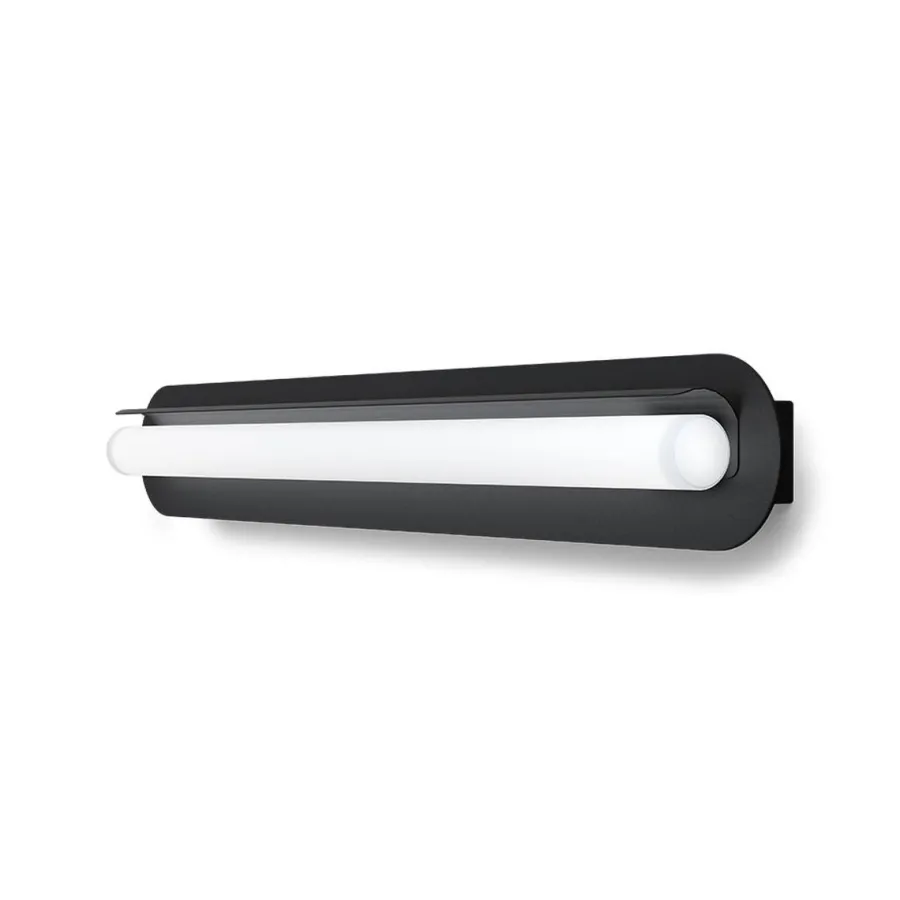 Belid Royale vegglampe for baderom 80 cm 10W 3000 Kelvin - Dimbar Svart
