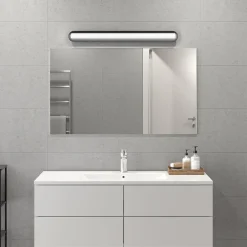 Sale Belid Royale vegglampe for baderom 60 cm 8W 3000 Kelvin - Dimbar Svart