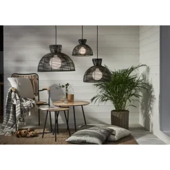 Discount Star Trading Runde utendørs lampeskjerm 47 cm IP44 - Svart