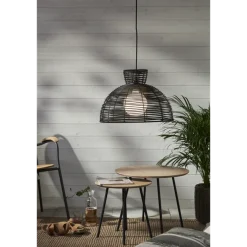Discount Star Trading Runde utendørs lampeskjerm 47 cm IP44 - Svart