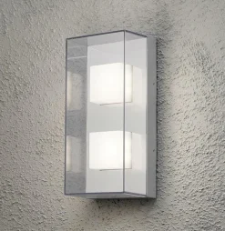 New Konstsmide Sanremo dobbel vegglampe 8W LED - Klar