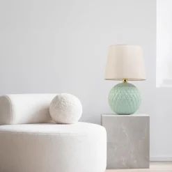Outlet TK Lighting Santana bordlampe Hvit