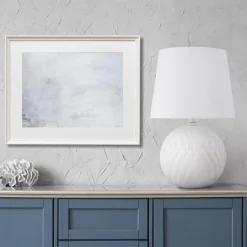 Outlet TK Lighting Santana bordlampe Hvit