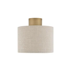 Outlet Nowodvorski Santana taklampe 23 cm Krem / Gullfarget