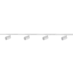 Sale NorDesign Secco spotskinne 4 spotter 2 meter - Pure white Hvit
