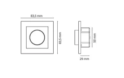 Outlet Sg Armaturen As SG LEDdim SMART 1-pol 400W Hvit