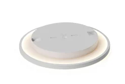 New NorDesign Shine 300 taklampe CS/PS 10/18/24W 2700/3000K Dimbar - Hvit