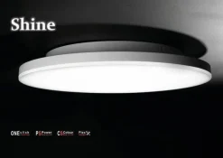 Online NorDesign Shine 220 taklampe CS/PS 8/10/15W 2700/3000K Dimbar - Hvit
