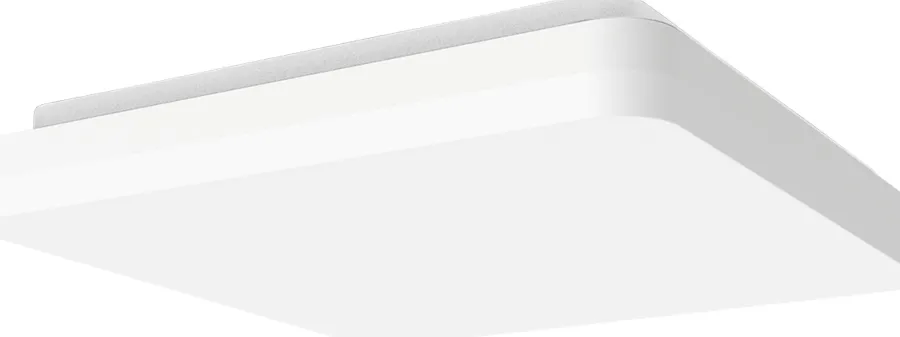 Best NorDesign Slice Square 260 taklampe IP54 2700/3000 Kelvin 18/24W Dimbar - Hvit