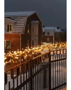 Hot Konstsmide Slynge Cluster 1000 LED 27meter IP44 Frostet - Varmhvit