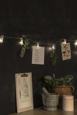 Best Konstsmide Slynge med 12 LED Fotoklyper Klar