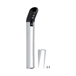 Clearance Paulmann Solar LED pullert 1,22W 3000 Kelvin m/bevegelses sensor IP44 - Solcelle Antrasitt