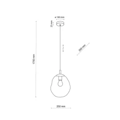 Sale TK Lighting Sola takpendel mini 25 cm
