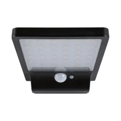 Sale Paulmann Solveig vegglampe utendørs 4,8W 3000 Kelvin m/bevegelses sensor - Solcelle Svart