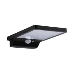 Sale Paulmann Solveig vegglampe utendørs 4,8W 3000 Kelvin m/bevegelses sensor - Solcelle Svart