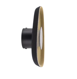 New NorDesign Sonara base 90 vegglampe 5W 2700 Kelvin - Dimbar Svart