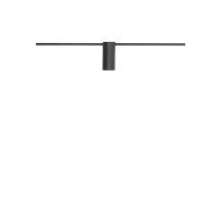 Best Nowodvorski Spin vegglampe small 66 cm 9W 3000K - Svart