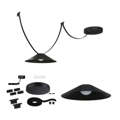 Best Paulmann Startsett for ULine belte system 12W Cone pendel Svart